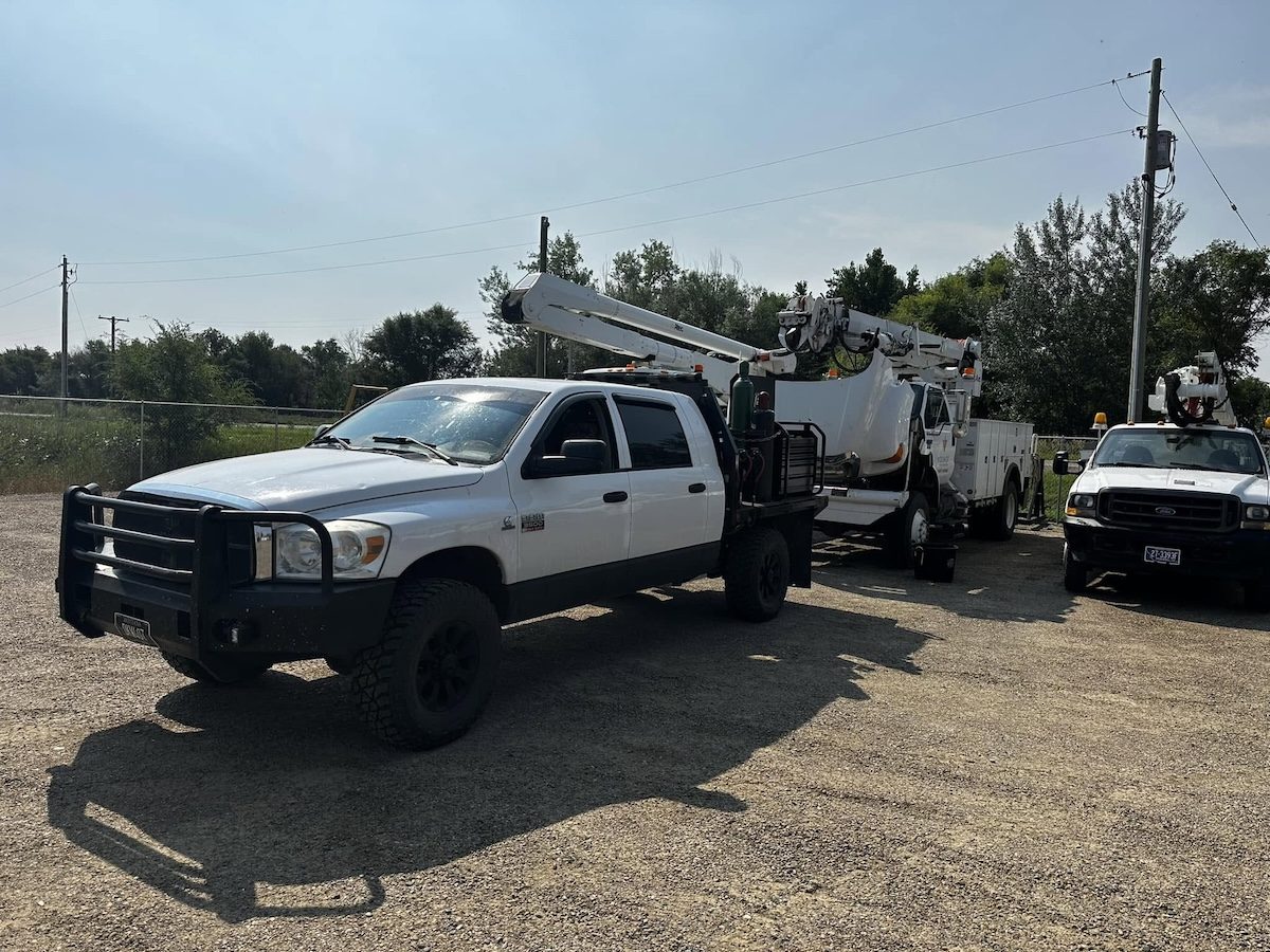 Mobile service truck ready for a roadside call
